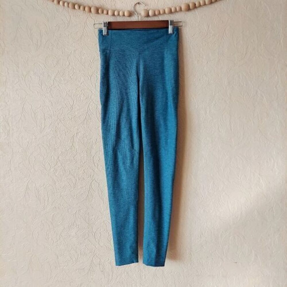 Outdoor Voices full length Warmup Legging Blue/Green Teal Sz XS